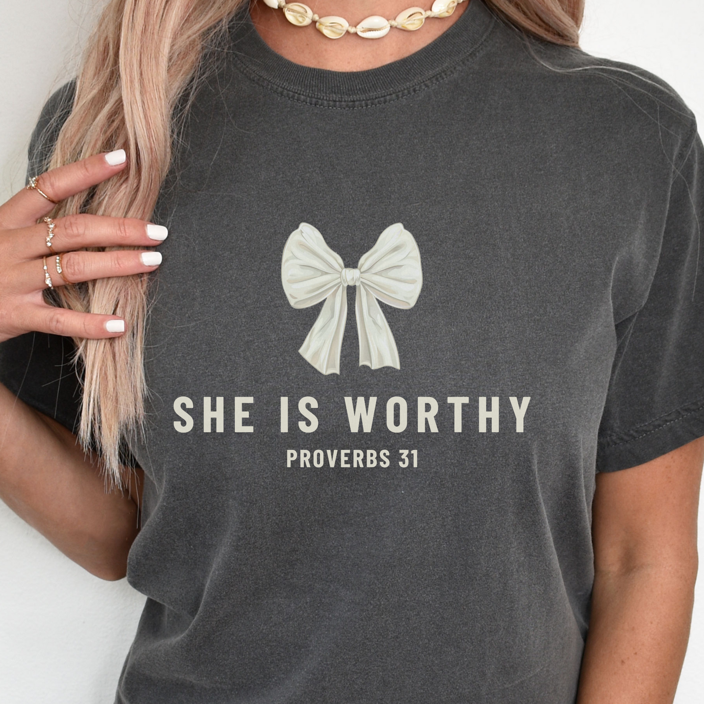 "She is Worthy" Tee