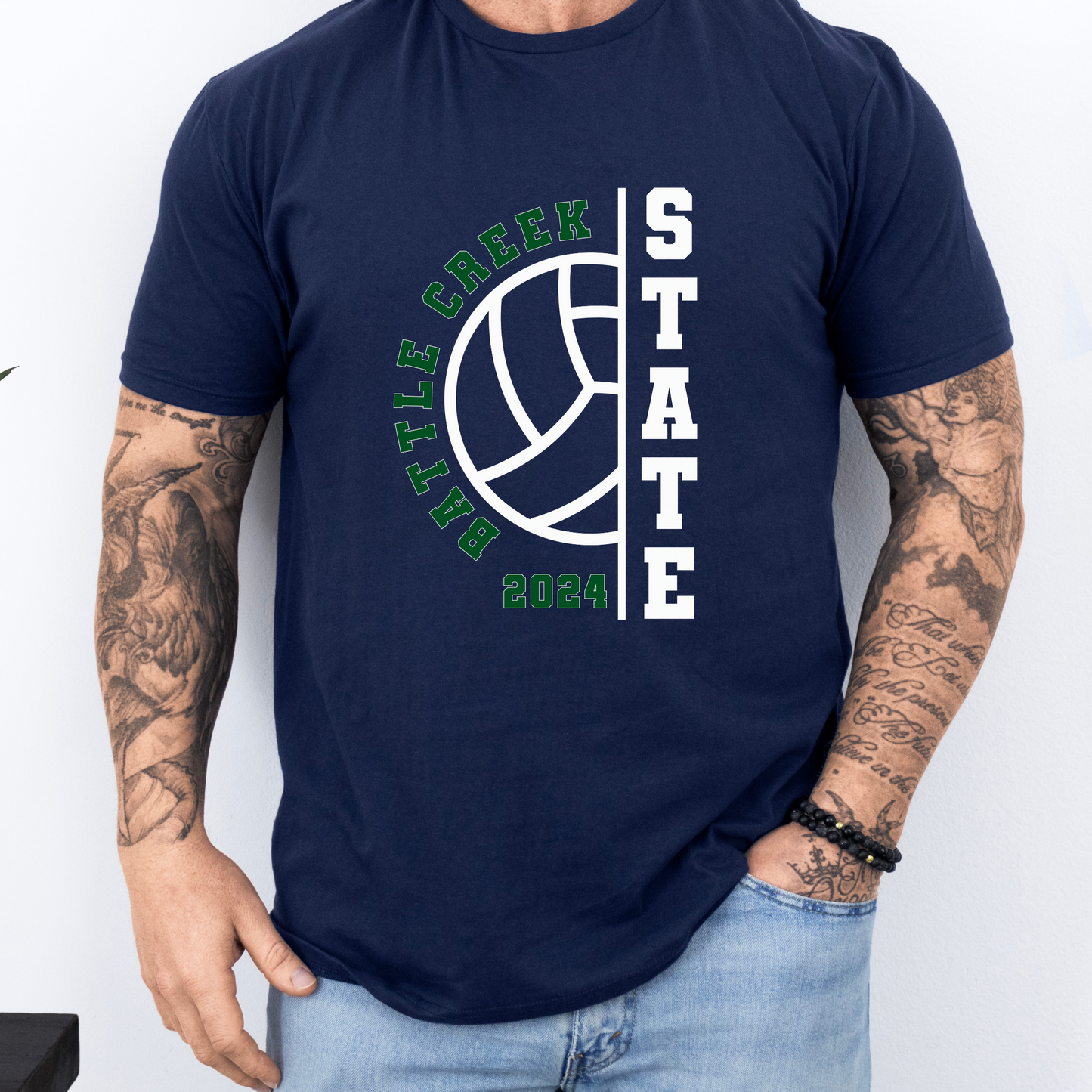 BCMS "State" Volleyball Team Tee