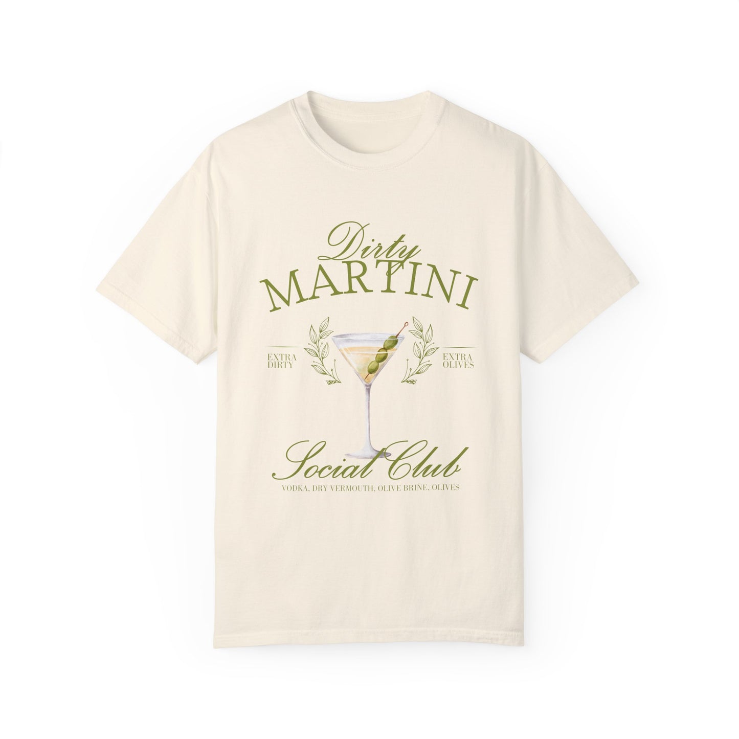 "Dirty Martini Social Club" Tee