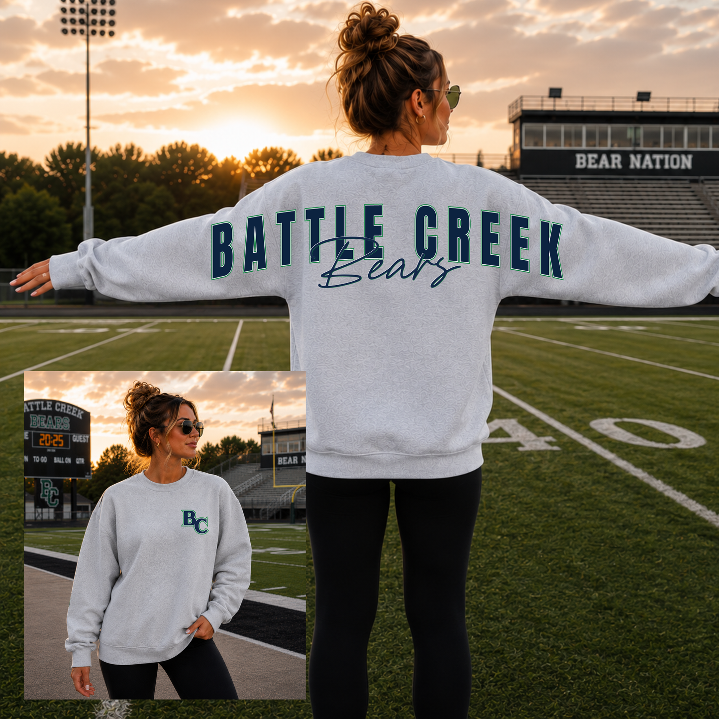 Battle Creek "Bleacher Club" Sweatshirt