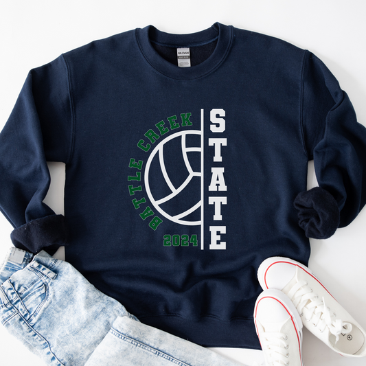 BCMS "State" Crewneck Sweatshirt