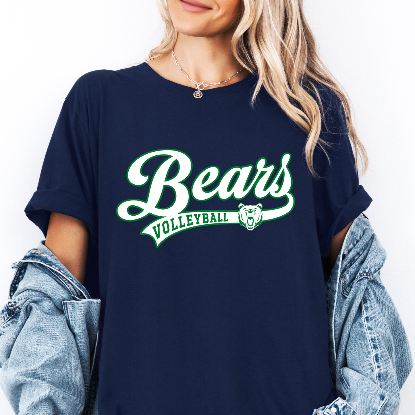 Retro Bears Volleyball Shirt | Battle Creek Volleyball Tee