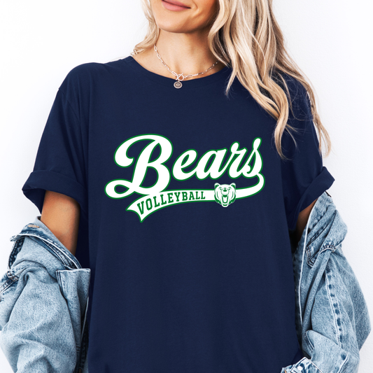 Retro Bears Volleyball Shirt | Battle Creek Volleyball Tee