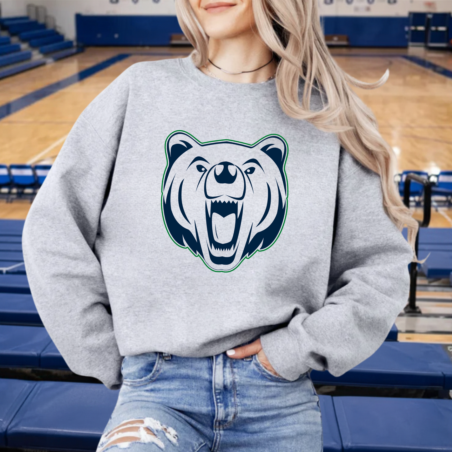 "Battle Creek Bears" Crewneck Sweatshirt