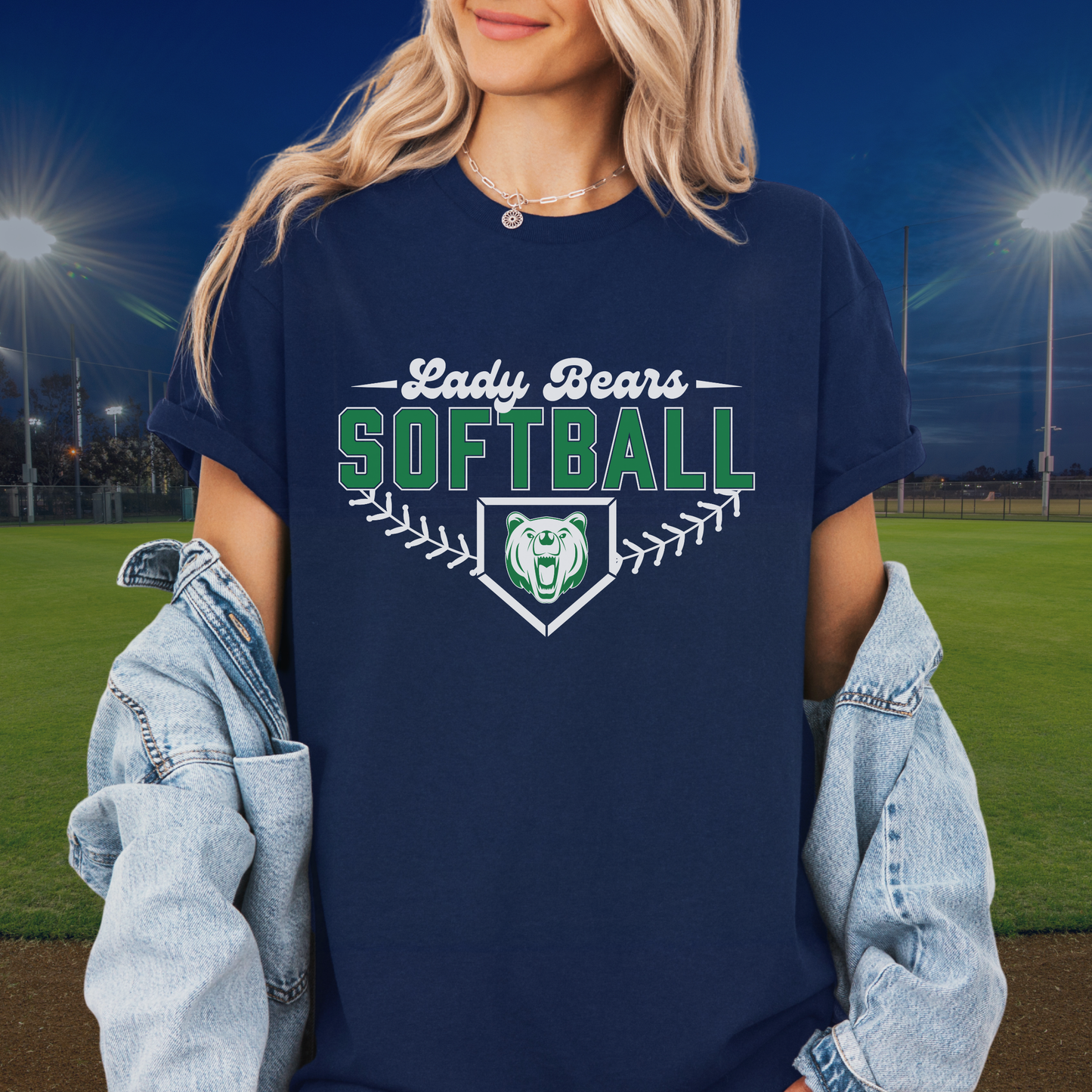 "BCMS Softball Team" Tee