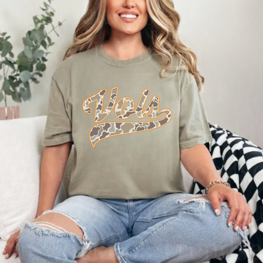 Camo Tennessee Vols Tee