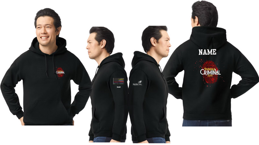 Riverdale Criminal Justice Hoodie – Black